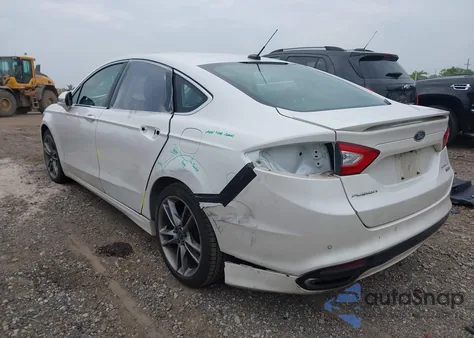 2016 Ford Fusion Titanium из США, поврежденный, VIN 3FA6P0K90GR257600